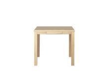 Billede af Haslev Klassik 2B Lampebord m. Skuffe 60x60 cm - Olieret Eg