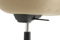 Billede af HAY AAC155 Drejestol About A Chair SH: 44 cm - Black Powder Coated Aluminium/Hallingdal 224