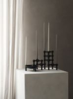 Billede af STOFF Nagel Taper Candles by Ester & Erik 6 pcs H: 29 cm - Warm Grey