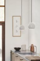 Billede af Frandsen Lighting Ball Pendant 1115 Ø: 18 cm - Glossy Pale Grey OUTLET