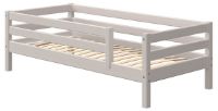 Billede af Flexa Classic Enkeltseng m. Sengehest 90x200cm - Gråpigmenteret OUTLET