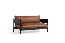 Billede af HAY Arbour Club Sofa B: 150 cm - Nevada NV2488S / Black Water-Based Lacquered Solid Beech