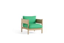 Billede af HAY Arbour Club Armchair SH: 40 cm - Vidar 932 / Bottle Green Water-Based Lacquered Solid Beech