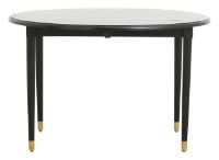 Billede af Nordal AHR Round Table Folding Ø:119 cm - Black Wood