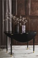 Billede af Nordal AHR Round Table Folding Ø:119 cm - Black Wood