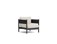 Billede af HAY Arbour Club Armchair SH: 40 cm - Vidar 1511 / Black Water-Based Lacquered Solid Beech