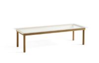 Billede af HAY Kofi Table 140x50 cm - Solid Oak / Clear Reeded Glass 
