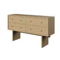 Billede af GUBI Private Sideboard 160x45 cm - Light Stained Oak Veneer