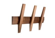 Billede af Hoigaard Tangent-3 Knagerække B:38 cm - Valnød