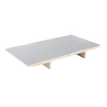 Billede af HAY CPH 30 Extendable Leaf 50x90 cm - Oak Plywood/Grey Linoleum