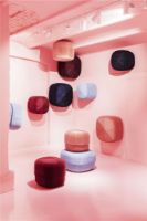 Billede af Normann Copenhagen Circus Pouf Small D: 46 cm - Dark Blue