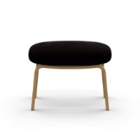 Billede af Normann Copenhagen Era Footstool Oak H: 39 cm - City Velvet Vol 2 / 095