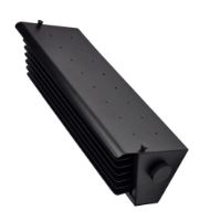 Billede af DCW Editions Biny Box 2 Væglampe LED m. Afbryder B: 27 cm - Sort/Sort