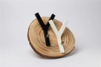 Billede af Hoigaard Mini Y-Knage 21 x 14 cm - Hvid