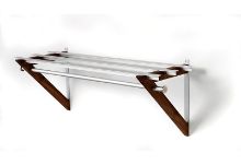 Billede af Hoigaard HH-6 Hattehylde 68 x 35 cm - Valnød