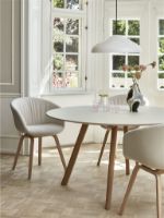 Billede af HAY AAC 23 Soft About A Chair SH: 46 cm - Lacquered Oak Veneer/Steelcut 220