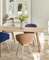Billede af HAY AAC 23 Soft About A Chair SH: 46 cm - Lacquered Oak Veneer/Remix 686