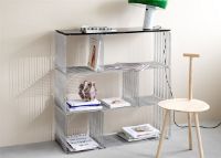 Billede af Montana Panton Wire Single 34,8x34,8x18,8cm - 43 Chrome