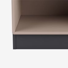 Billede af Montana Sokkel 1207 H: 7 cm - 04 Anthracite