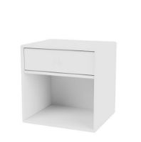 Billede af Montana Selection Dream Sengebord med ophængsbeslag 35,4x35,4x30 cm - 101 New White