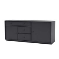 Billede af Montana Mega 200802 Skænk med sokkel 3 cm 115,2x38 cm - 04 Anthracite 