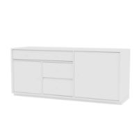 Billede af Montana Mega 200802 Skænk med sokkel 3 cm 115,2x38 cm - 101 NewWhite