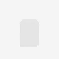 Billede af Montana Mega 200802 Skænk med sokkel 3 cm 115,2x38 cm - 101 NewWhite