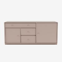 Billede af Montana Mega 200802 Skænk med sokkel 3 cm 115,2x38 cm - 137 Mushroom