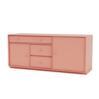 Billede af Montana Mega 200802 Skænk med sokkel 3 cm 115,2x38 cm - 151 Rhubarb