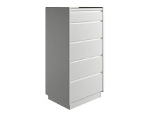 Billede af Kaagaard 555037 Kommode med Sokkel 85x50x37cm - Hvidmalet