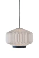 Billede af Le Klint 186L Shibui Pendel Large Ø: 48 cm - Hvid/Sort