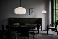 Billede af Le Klint 186L Shibui Pendel Large Ø: 48 cm - Hvid/Sort