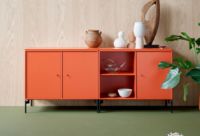 Billede af Montana MB126 Ben til reolmodul 4 stk. H: 12,6 cm - 05 Black