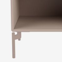 Billede af Montana MB126 Ben til reolmodul 4 stk. H: 12,6 cm - 137 Mushroom