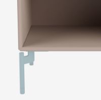 Billede af Montana MB126 Ben til reolmodul 4 stk. H: 12,6 cm - 148 Flint 