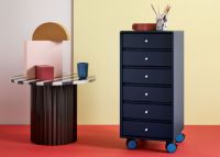 Billede af Montana SRCO Hjul til reolmodul 4 stk. H: 7,8 cm - 05 Black