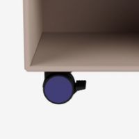 Billede af Montana SRCO Hjul til reolmodul 4 stk. H: 7,8 cm - 135 Monarch