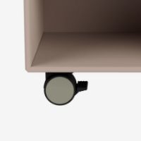 Billede af Montana SRCO Hjul til reolmodul 4 stk. H: 7,8 cm - 144 Fennel