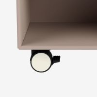 Billede af Montana SRCO Hjul til reolmodul 4 stk. H: 7,8 cm - 150 Vanilla