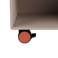 Billede af Montana SRCO Hjul til reolmodul 4 stk. H: 7,8 cm - 162 Hokkaido