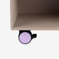 Billede af Montana SRCO Hjul til reolmodul 4 stk. H: 7,8 cm - 164 Iris