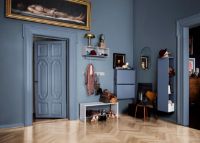 Billede af Montana Sidehængt Reol m. 3 Hylder Højre H: 138 cm - 38 Snow