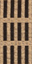 Billede af Woodnotes New York Carpet Sewn Edges 80x200 cm - Natural/Black