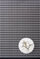 Billede af Woodnotes New York Carpet Sewn Edges 140x200 cm - Black/Stone