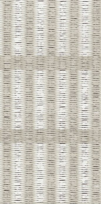 Billede af Woodnotes New York Carpet Sewn Edges 140x200 cm - Stone/White