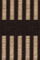 Billede af Woodnotes Cut Stripe Carpet Sewn Edges 140x200 cm - Black/Natural