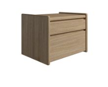 Billede af Kaagaard 225037 Sengebord Vægophængt 34x50x37 cm - Oliebehandlet Eg