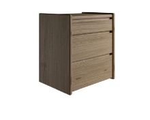 Billede af Kaagaard 335037 Sengebord Vægophængt 51x50x37 cm - Oliebehandlet Eg