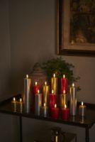 Billede af Sirius Sille Mini 2 stk Batteridrevet Stearinlys H: 7 cm - Guld