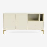 Billede af Montana Mega 200803 Skænk med ben 115,2x38 cm - 150 Vanilla / Brass 